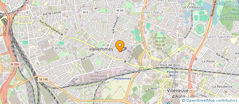 localisation de l'entreprise 808 207 708 à LILLE