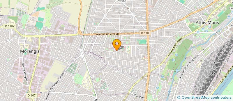 localisation de l'entreprise 808 235 790   BONDY