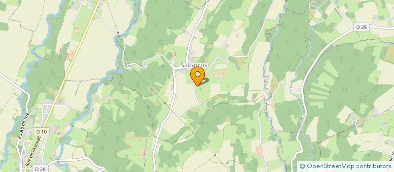 localisation de l'entreprise 808 245 526   CASTELNAU-MAGNOAC