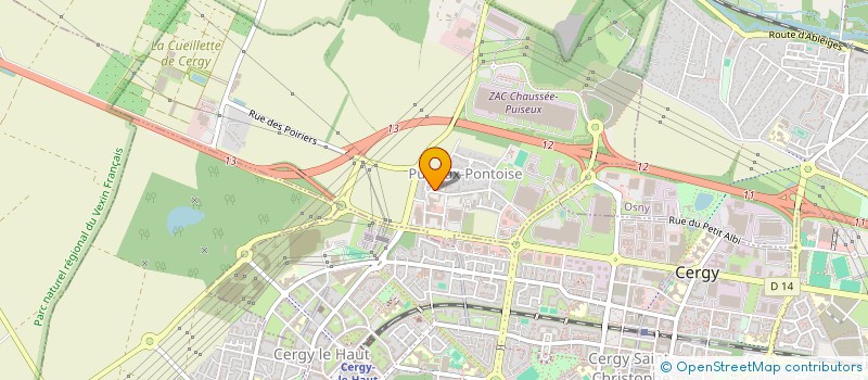 localisation de l'entreprise 808 256 515   AUVERS-SUR-OISE