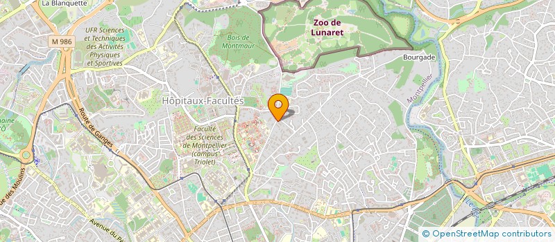 localisation de l'entreprise 808 265 375  à LATTES