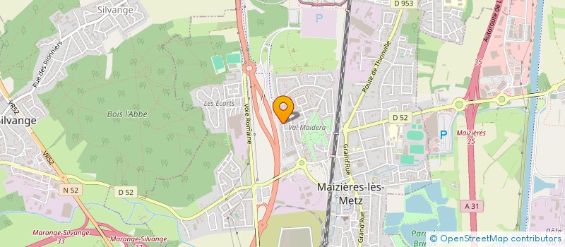 localisation de l'entreprise 808 288 849   MAIZIERES-LES-METZ