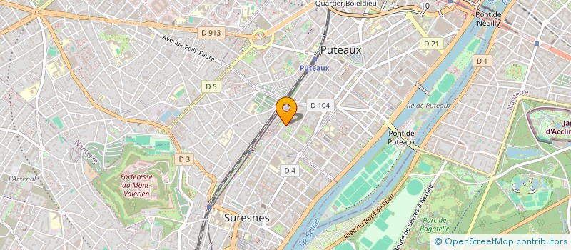 localisation de l'entreprise 808 295 505 à SURESNES
