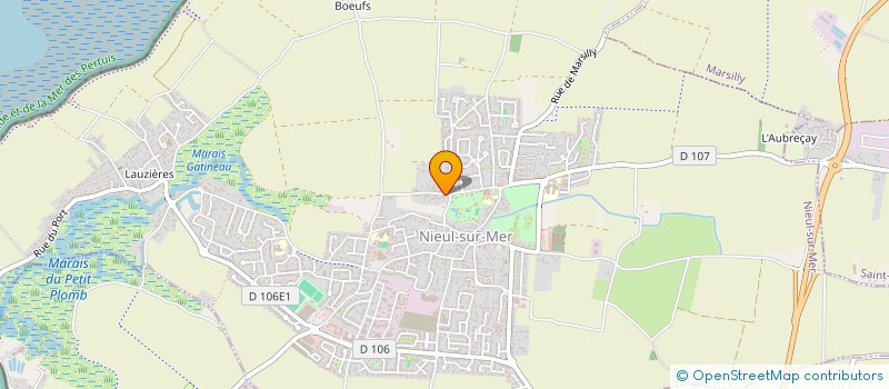 localisation de l'entreprise 808 301 899   NIEUL-SUR-MER