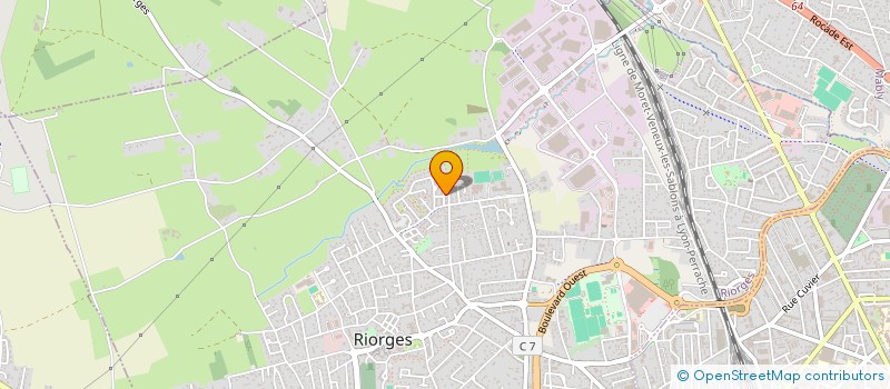 localisation de l'entreprise 808 308 183  à RIORGES
