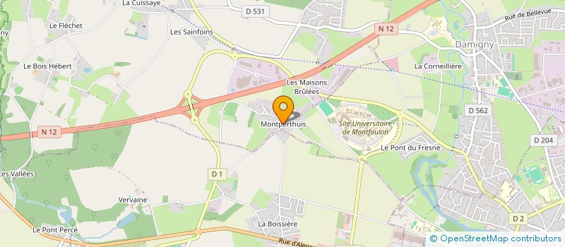 localisation de l'entreprise 808 308 951 à LONRAI