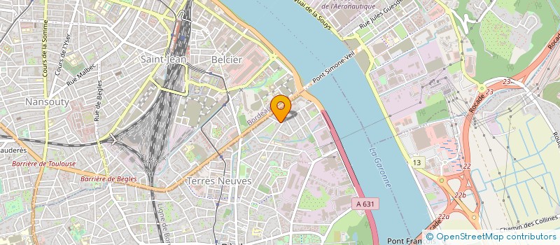 localisation de l'entreprise 808 337 695  à BEGLES