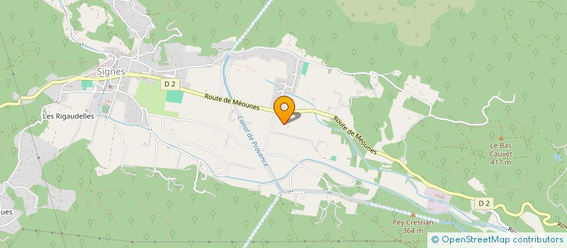 localisation de l'entreprise 808 352 850   SIGNES