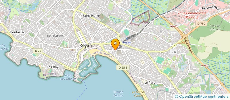 localisation de l'entreprise 808 363 188   ROYAN