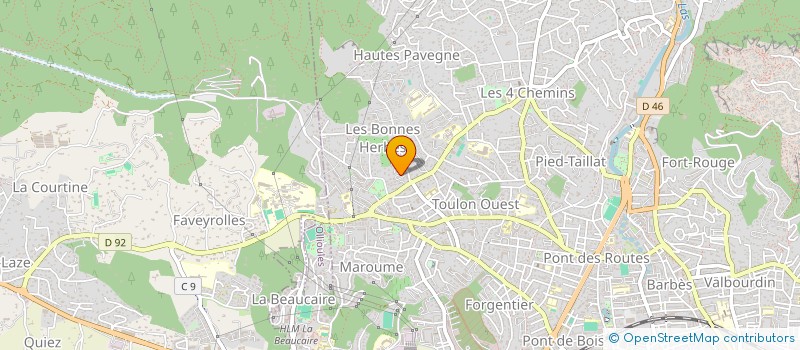 localisation de l'entreprise 808 365 191 à LA SEYNE-SUR-MER