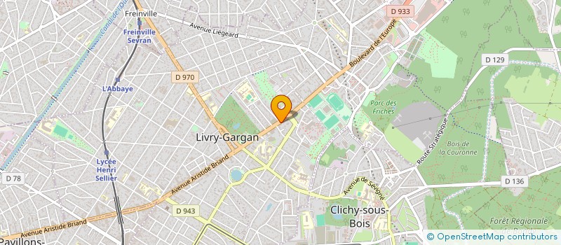 localisation de l'entreprise 808 371 421   LIVRY-GARGAN