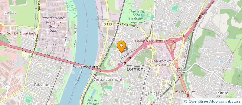 localisation de l'entreprise 808 375 679   LORMONT