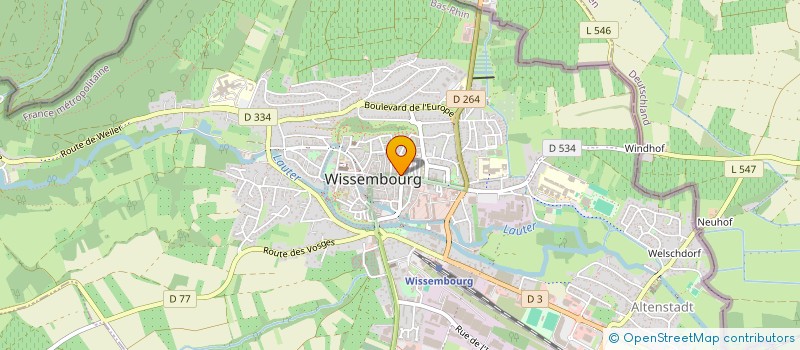 localisation de l'entreprise 808 389 308   STRASBOURG