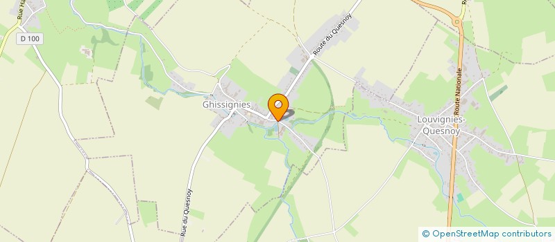 localisation de l'entreprise 808 407 647   GHISSIGNIES