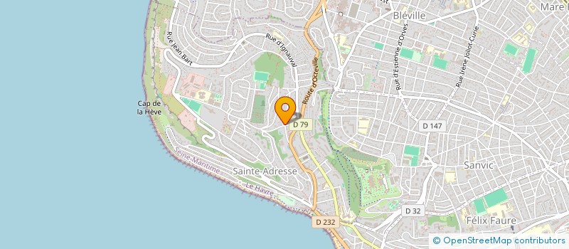 localisation de l'entreprise 808 407 738   LE HAVRE