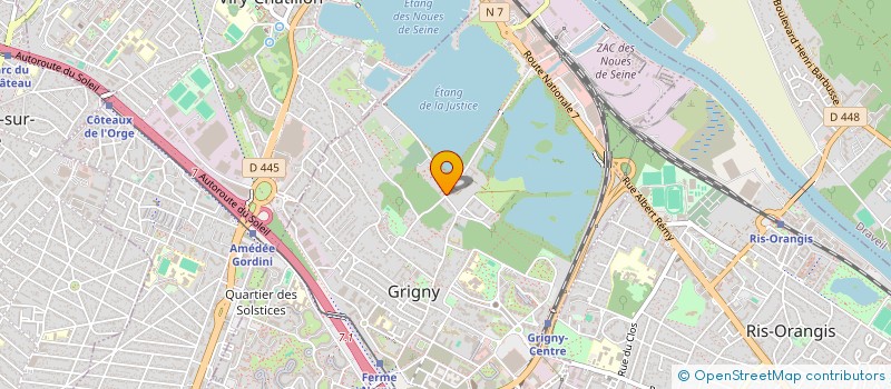 localisation de l'entreprise 808 435 986 à GRIGNY