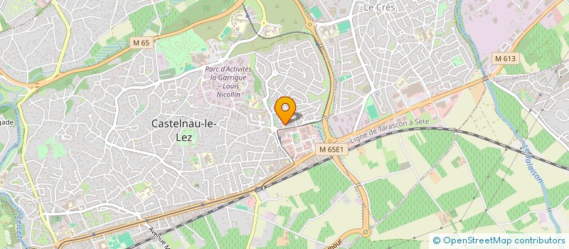 localisation de l'entreprise 808 448 799 à CASTELNAU-LE-LEZ