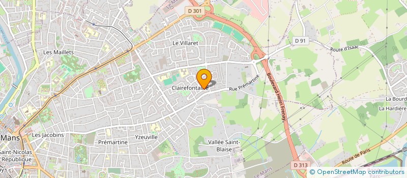 localisation de l'entreprise 808 461 727   SARGE-LES-LE-MANS