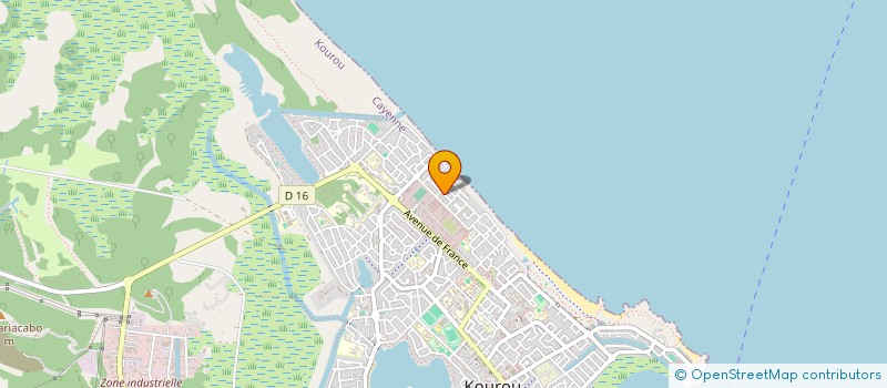 localisation de l'entreprise 808 466 965 à KOUROU