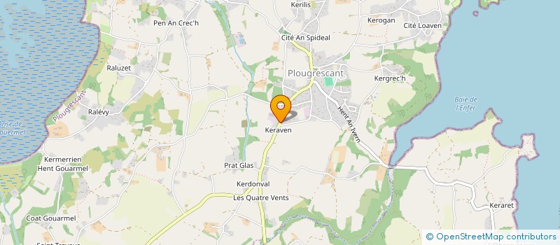 localisation de l'entreprise 808 477 541   LA ROCHE-JAUDY