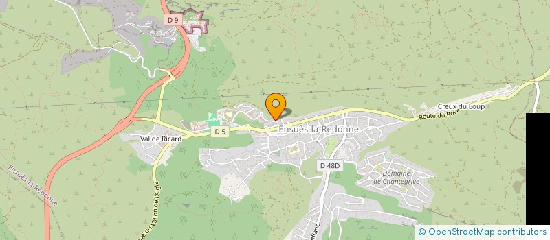 localisation de l'entreprise 808 477 673   ENSUES-LA-REDONNE