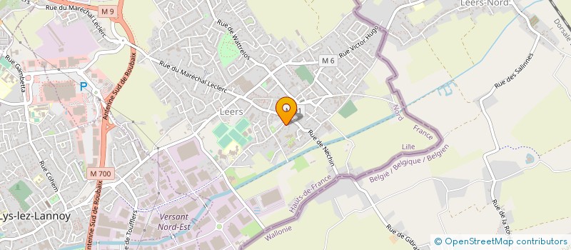 localisation de l'entreprise 808 478 572   LEERS