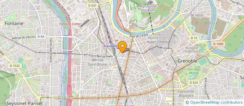 localisation de l'entreprise 808 492 557   GRENOBLE