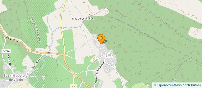 localisation de l'entreprise 808 507 313   EUZET