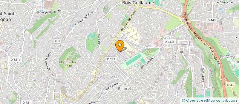 localisation de l'entreprise 808 513 576  à BOIS-GUILLAUME