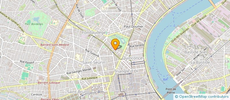 localisation de l'entreprise 808 525 331   BORDEAUX