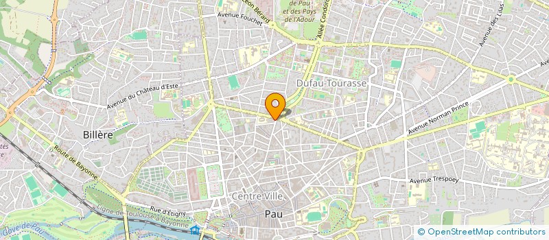 localisation de l'entreprise 808 550 164  à PAU