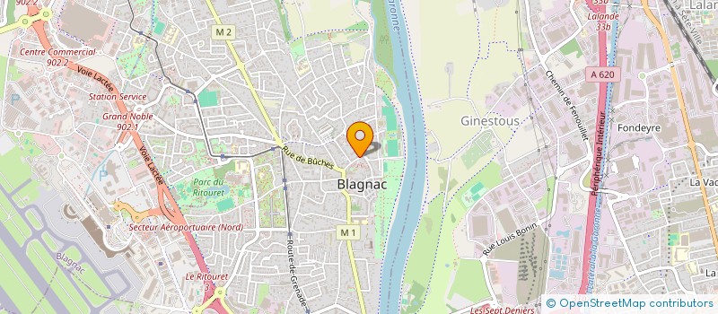 localisation de l'entreprise 808 553 317   LABASTIDE-SAINT-PIERRE