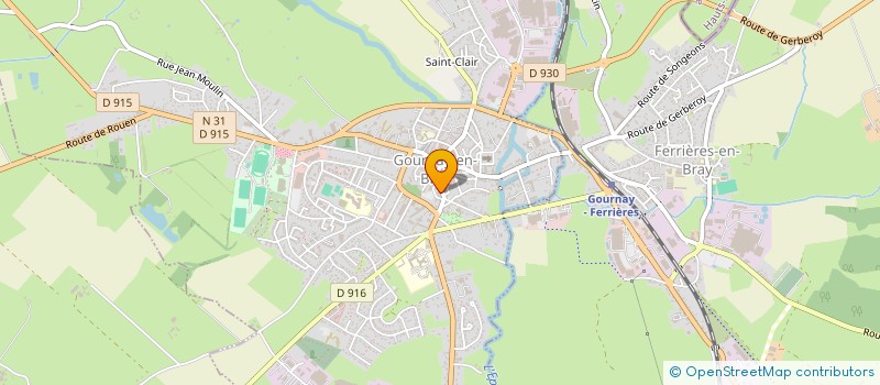 localisation de l'entreprise 808 561 989   GOURNAY-EN-BRAY