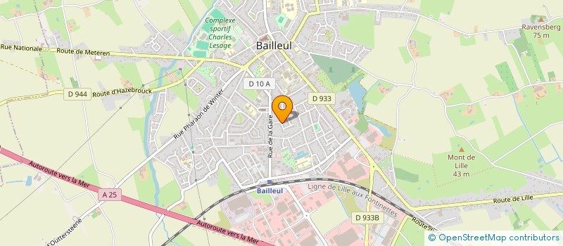 localisation de l'entreprise 808 566 822  à BAILLEUL