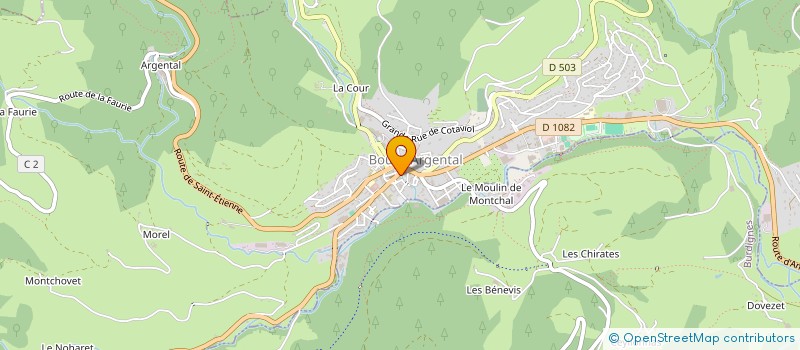 localisation de l'entreprise 808 568 471   BOURG-ARGENTAL