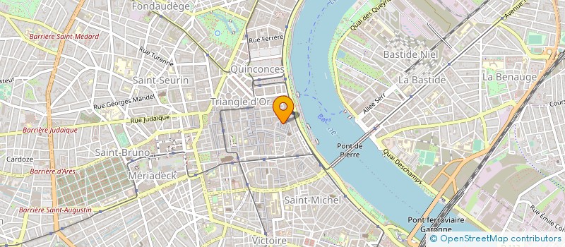 localisation de l'entreprise 808 572 895   BORDEAUX