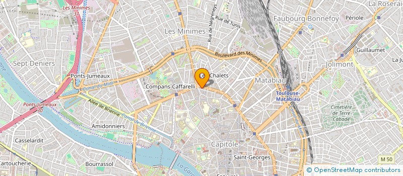 localisation de l'entreprise 808 576 318 à TOULOUSE