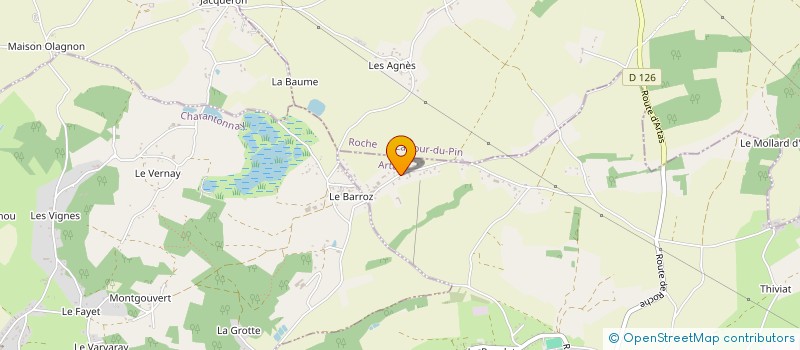 localisation de l'entreprise 808 594 089   GEX