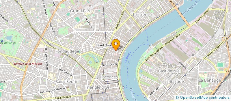 localisation de l'entreprise 808 597 942   BORDEAUX