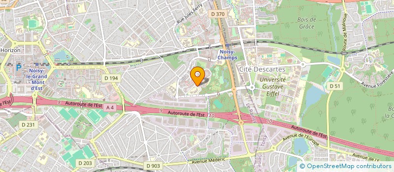 localisation de l'entreprise 808 606 040   NOISY-LE-GRAND