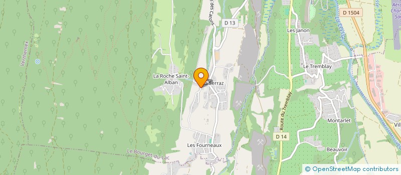 localisation de l'entreprise 808 606 461   LE BOURGET-DU-LAC