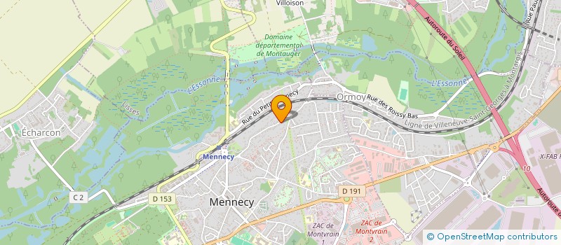 localisation de l'entreprise 808 610 158 à CORBEIL-ESSONNES