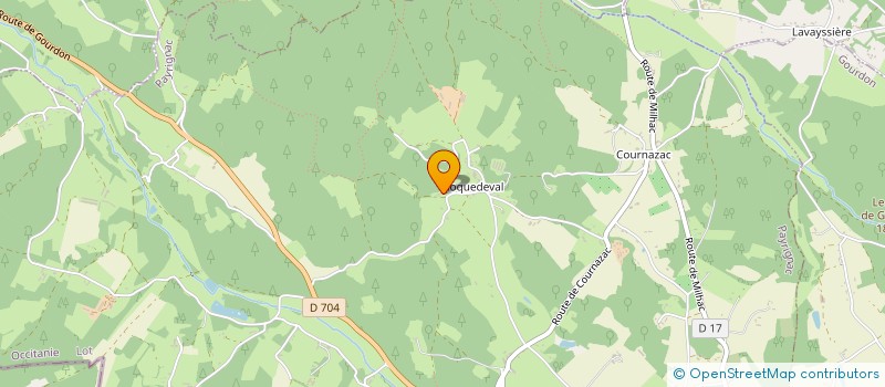 localisation de l'entreprise 808 621 106 à PAYRIGNAC