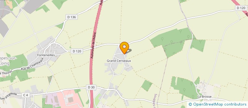 localisation de l'entreprise 808 621 239   SOUPPES-SUR-LOING