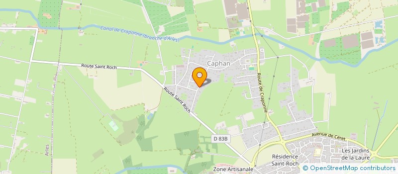 localisation de l'entreprise 808 621 767 à SAINT-MARTIN-DE-CRAU