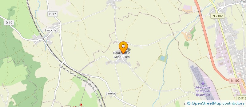 localisation de l'entreprise 808 630 057   BRIOUDE