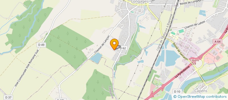 localisation de l'entreprise 808 644 587   CORNEBARRIEU