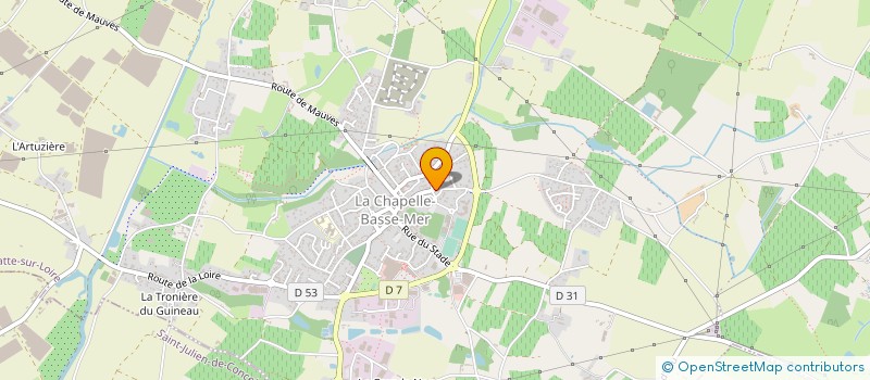 localisation de l'entreprise 808 656 698   DIVATTE-SUR-LOIRE