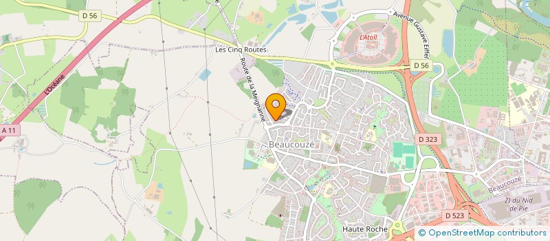 localisation de l'entreprise 808 662 969   CHATEAU-GONTIER-SUR-MAYENNE