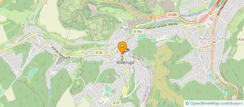 localisation de l'entreprise 808 733 364   VILLERUPT